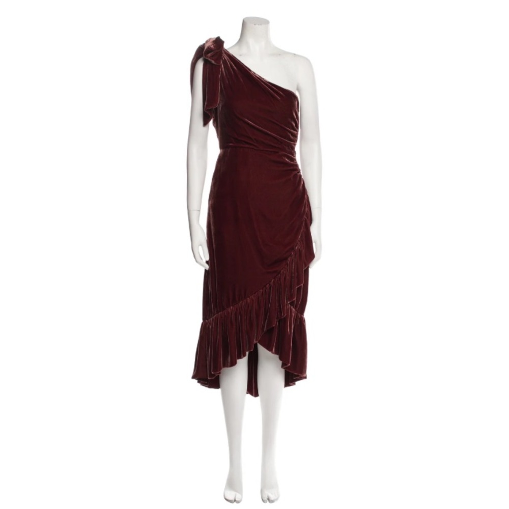 Ulla Johnson Rich Brown Velvet Dress